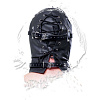 Чёрный глухой шлем-маска Pipedream Full Contact Hood Black PD3655-23