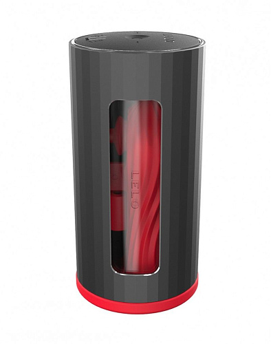 Чёрно-красный мастурбатор Lelo F1S DEVELOPERS KIT LEL4931