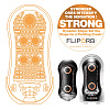Чёрный мастурбатор Tenga FLIP ORB STRONG ORANGE CRASH TFO-002H