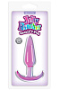 Гладкая фиолетовая анальная пробка NS Novelties Jelly Rancher T-Plug Smooth NSN-0451-15 (10,9 см)