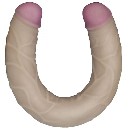 Двусторонний телесный фаллоимитатор LOVETOY (А-Полимер) Monster 2 934400 (54 см)