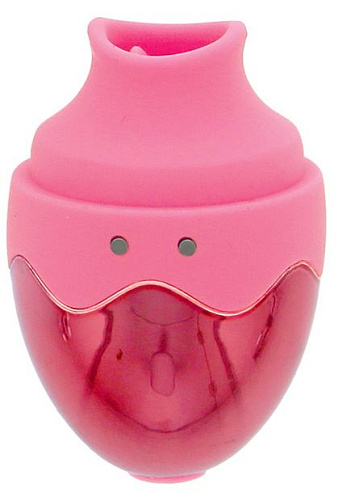 Розовое яичко с подвижным язычком Dream Toys HAPPY EGG 21573