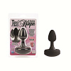 Чёрный анальный плаг с 10 функциями California Exotic Novelties FLEXI RISQUE SE-0393-25-2 (11 см)