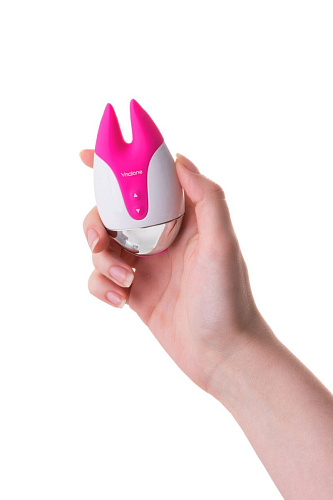 Бело-рзовый вибратор для стимуляции клитора Nalone FiFi VS-VR40