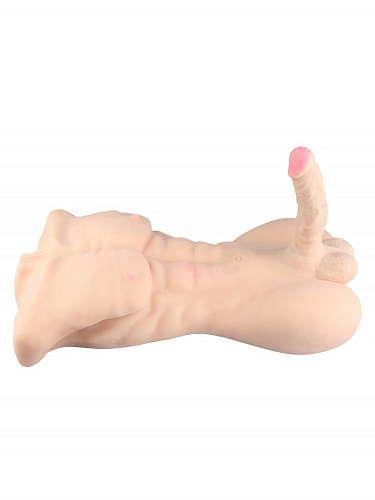 Реалистичный слепок мужского тела с фаллосом Сумерки богов 1019-02 BX DD