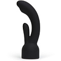 Чёрная насадка на вибратор Doxy Rabbit Vibrator Doxy Attachment RABBIT-DXNX004