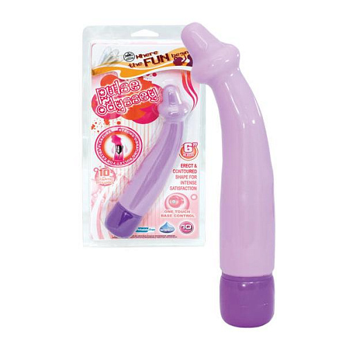 Фиолетовый вибростимулятор G-точки NMC Pulse Odyssey 111483 (15,2 см)