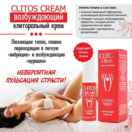 Возбуждающий крем для женщин Биоритм Clitos Cream LB-23149