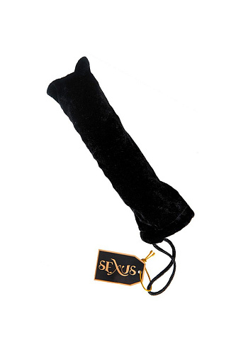 Стеклянный прозрачный фаллос в виде косички Sexus 912079