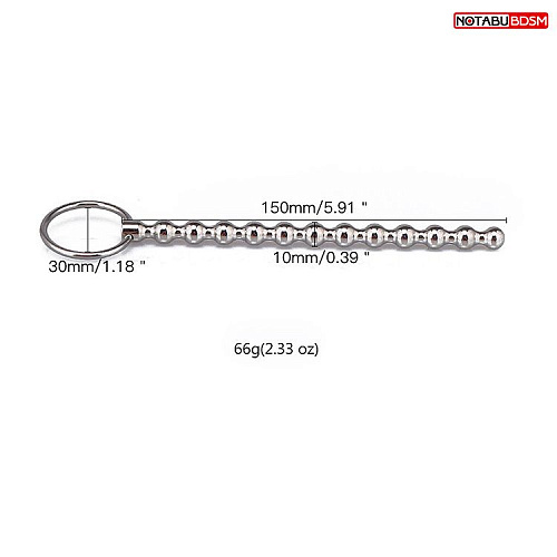 Металлический уретральный плаг-ёлочка Bior toys NTU-80414