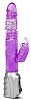 Фиолетовый вибромассажёр Blush Novelties Butterfly Stroker BL-29531 (29,8 см)