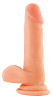 Телесный фаллоимитатор-реалистик на присоске ToyFa 982022-1 (18,3 см)