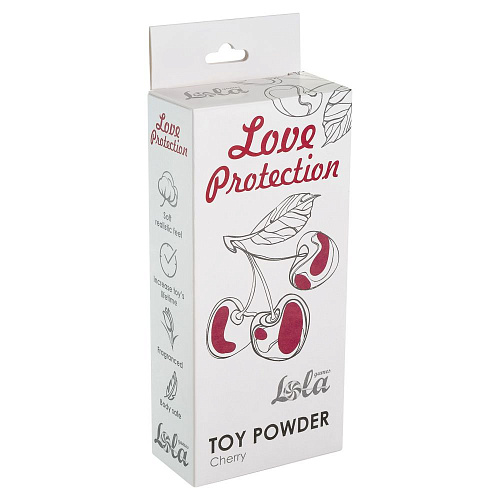 Пудра для игрушек Love Protection с ароматом вишни - 30 гр. Lola toys 1821-01Lola