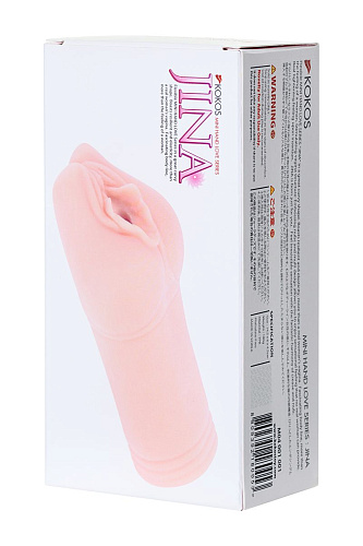 Мастурбатор-вагина телесного цвета без вибрации KOKOS Jina  M04-001-001