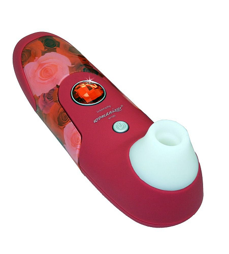 Красный бесконтактный стимулятор клитора Womanizer rose edition 0582166