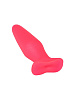 Розовая анальная пробка LOVETOY (А-Полимер) 433500 (14 см)
