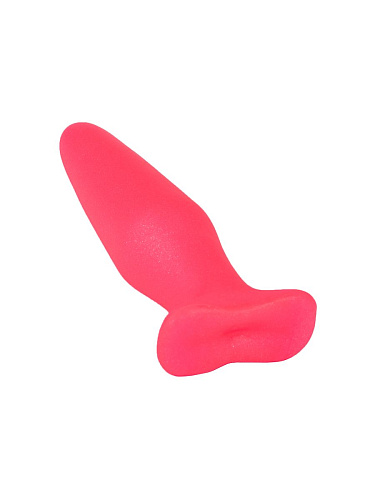 Розовая анальная пробка LOVETOY (А-Полимер) 433500 (14 см)