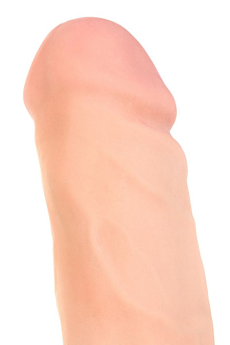 Телесный реалистичный вибратор ToyFa Ian 981030-1 (20 см)