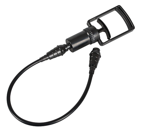 Вакуумная помпа чёрного цвета для сосков с вибрацией Orion Bad Kitty Vibrating Nipple Cups 05875750000