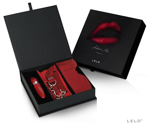 Красный эротический набор Lelo Adore Me Pleasure Set LEL7762