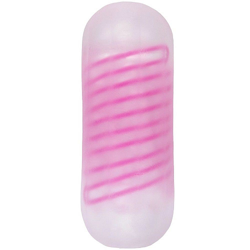 Розовый мастурбатор Tenga SPINNER Brick SPN-006