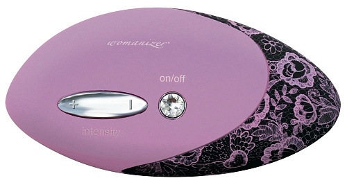 Сиреневый вакуумный стимулятор клитора с двумя сменными насадками Womanizer W500 Pro 0584304