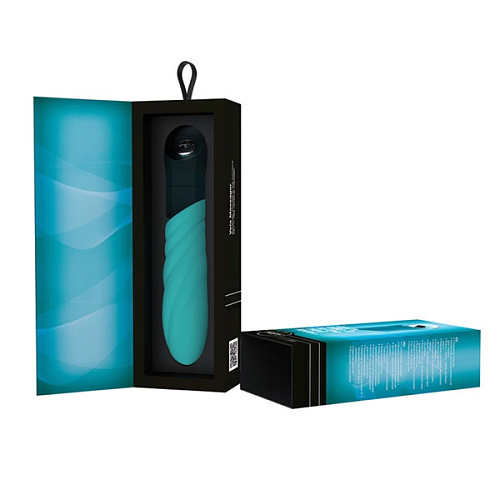 Соблазнительный голубой вибратор Jopen Vela JO-8055-05-3