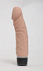 Телесный силиконовый вибратор-реалистик с 7 режимами вибрации 4sexdreaM 47480 (19,5 см)