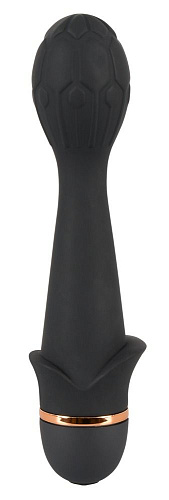 Чёрный гибкий вибратор Orion Bendy Flower 0592200 (16,8 см)