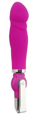 Розовый вибратор Howells ALICE 20-Function Penis Vibe 55202pink (17,5 см)
