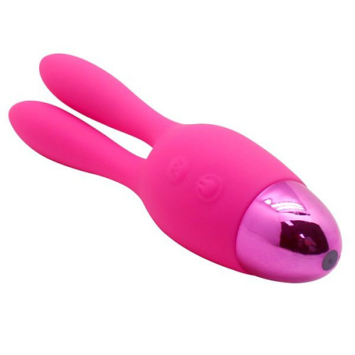 Розовый вибратор Howells INDULGENCE Rechargeable Dream Bunny 174215pink (15 см)