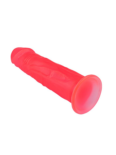 Розовый фаллоимитатор с подошвой-присоской LOVETOY (А-Полимер) 217400