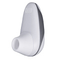 Бело-серебристый вакуумный стимулятор клитора Womanizer Starlet  592560