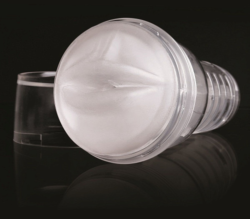 Прозрачный мастурбатор-ротик Fleshlight Ice Mouth Crystal FL901