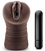 Коричневый мастурбатор-вагина Blush Novelties Hot Chocolate Brianna BL-73516