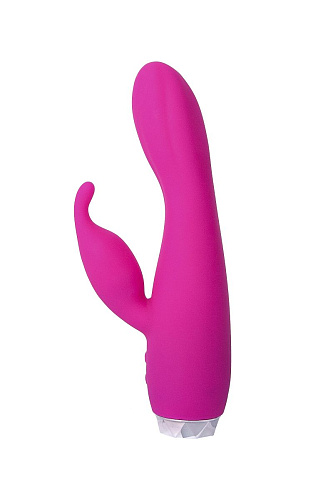 Вибратор розового цвета с фигурным клиторальным отростком Erotist Fay 541017 (16 см)