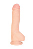 Телесный реалистичный вибратор-ротатор ToyFa Ulric 985003-1 (24 см)