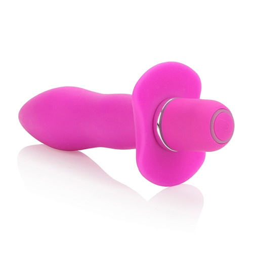 Розовая анальная пробка с вибрацией California Exotic Novelties Booty Call SE-0397-05-2