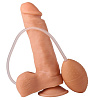 Телесный фаллоимитатор-реалистик с грушей LOVETOY (А-Полимер) 181500 (19 см)