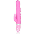 Розовый силиконовый вибратор California Exotic Novelties Lia Dual Stimulator SE-4561-10-3 (20 см)