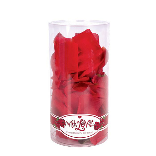 Декоративные лепестки розы красного цвета Ёska With Love Rose Scented Silk Petals 1014684