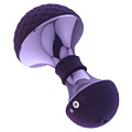 Фиолетовый универсальный вибромассажёр Shots Media BV Enoki VIVE025PUR