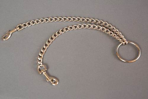 Цепь с центральным кольцом и карабинами по обе стороны Подиум Р0225