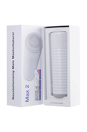Белый мастурбатор Lovense Max 2 LE-01
