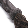 Коричневая кожаная плеть Coco de Mer Brown Leather Flogger 61229 (66 см)
