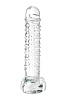 Стеклянный прозрачный фаллоимитатор Sexus Sexus Glass 912297