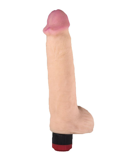 Вибромассажёр из киберкожи телесного цвета Сумерки богов №50 3202-50 BX DD (24,5 см)