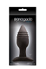 Средняя анальная пробка чёрного цвета NS Novelties RENEGADE PLUG 4 NSN-1104-43 (12 см)