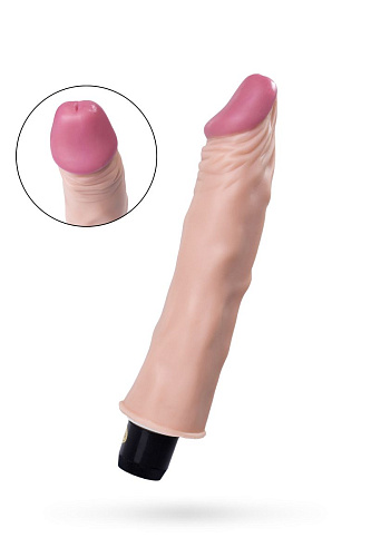 Многоскоростной вибратор-реалистик телесного цвета A-toys 863003 (21 см)