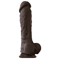 Коричневый фаллоимитатор на присоске NS Novelties 8 Dildo NSN-0405-29 (24,5 см)
